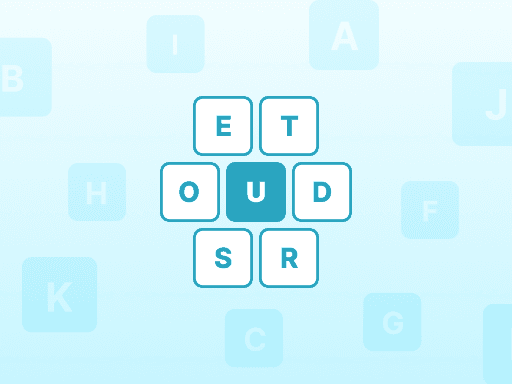Build as many words as possible from a fixed set of letters.
