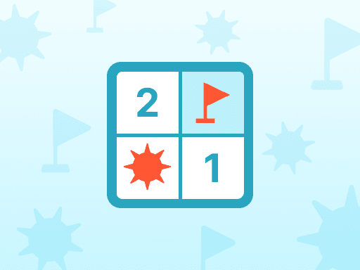 Use numbered clues to locate every mine without opening a dangerous square.
