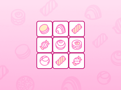 Match colourful candy tiles across vibrant levels in this sweet Mahjong puzzle.