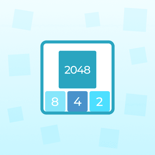 Drop and merge numbers in a puzzle combining 2048 strategy with Tetris-style play.